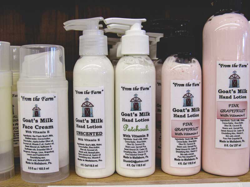 Homemade local lotion