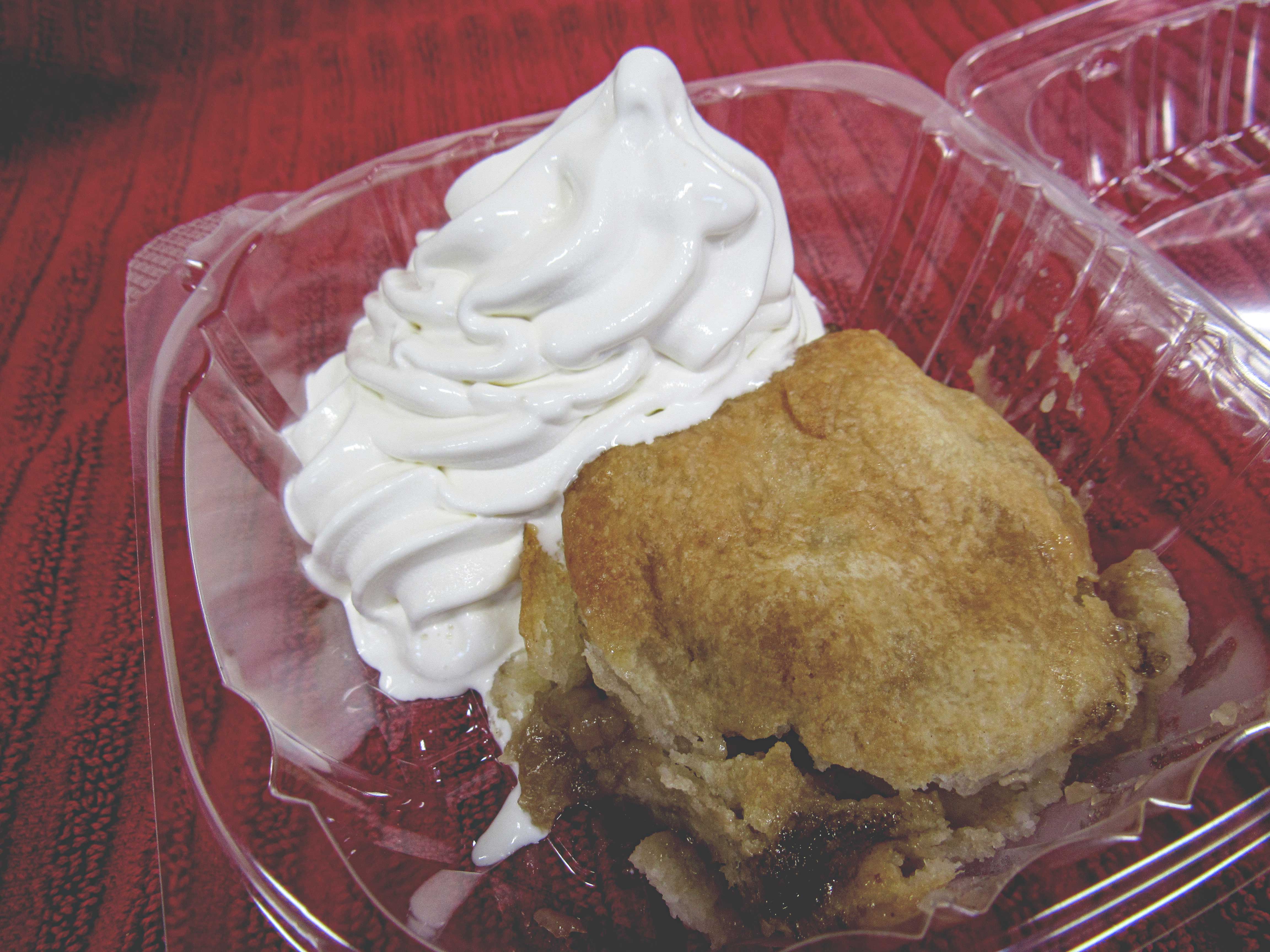 Dumpling and Icecream Close-up