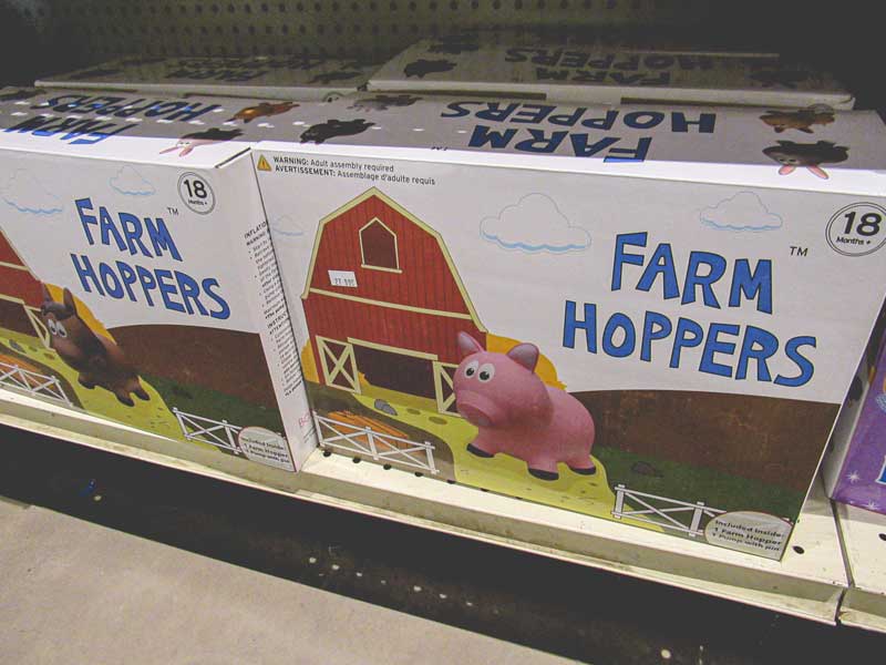 Pictures of random toys in slideshow