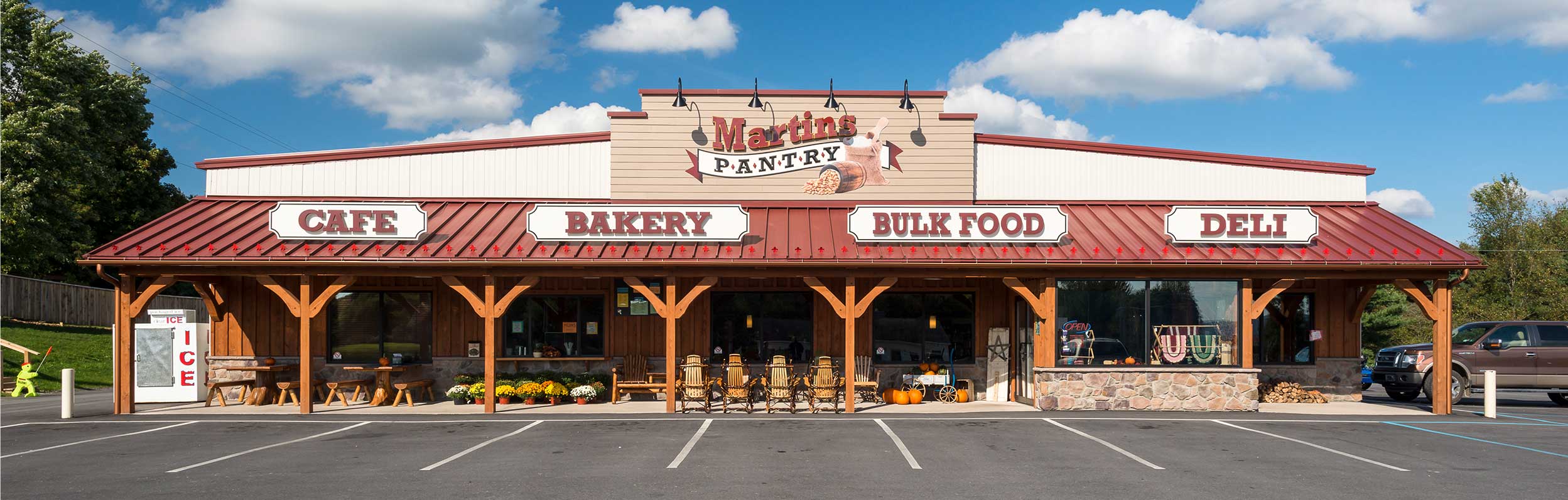 Store Front of Martin's Pantry